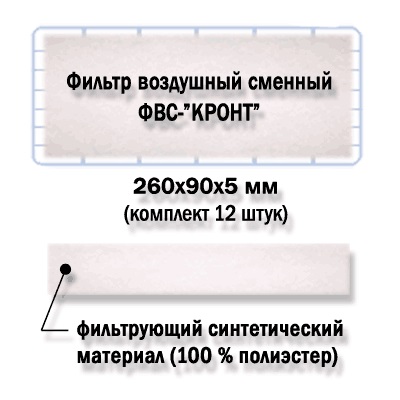 Фильтр ФВС-КРОНТ для ДЕЗАР